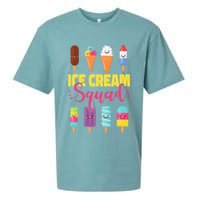 Ice Cream Team Cone Popsicle Ice Cream Squad Sueded Cloud Jersey T-Shirt