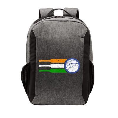 India Cricket Team Gift Indian Cricket Fan Flag Gift Vector Backpack