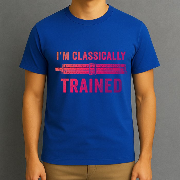 IM Classically Trained Slide Rule Mechanical Analog Gift T-Shirt