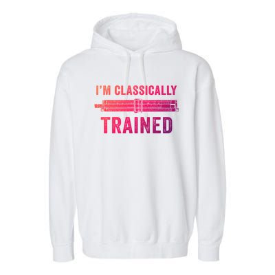 IM Classically Trained Slide Rule Mechanical Analog Gift Garment-Dyed Fleece Hoodie