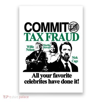 Itisbarelylegl Commit Tax Fraud Martha Stewart Nick Cage All Your Poster