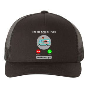 Ice Cream Truck Funny Ice Cream Truck Lover Gift Yupoong Adult 5-Panel Trucker Hat