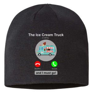 Ice Cream Truck Funny Ice Cream Truck Lover Gift Sustainable Beanie