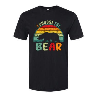 I Choose The Bear Softstyle® CVC T-Shirt