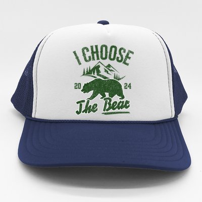 I Choose The Bear 2024 Trucker Hat