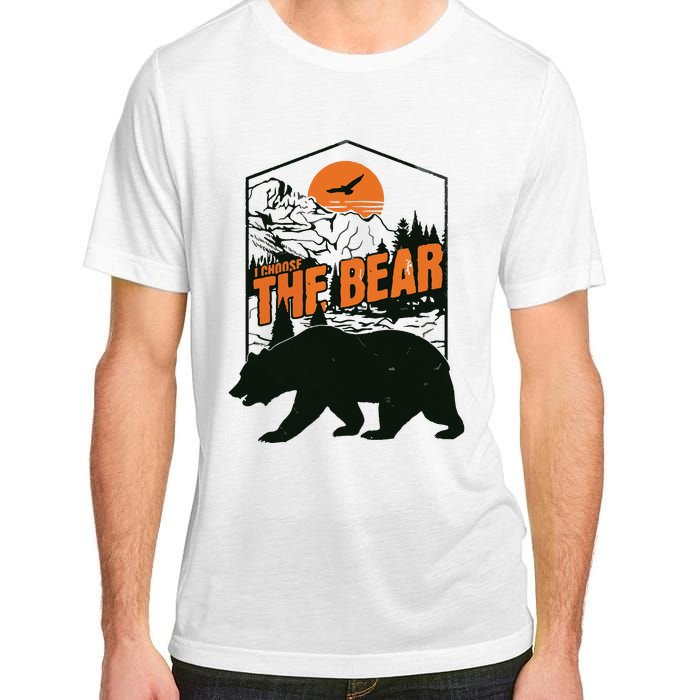 I Choose The Bear Adult ChromaSoft Performance T-Shirt