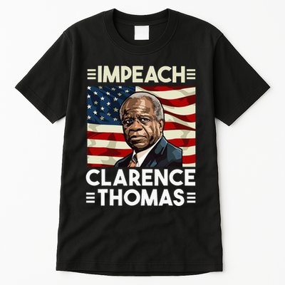 Impeach Clarence Thomas Supreme Court Justice Tall T-Shirt