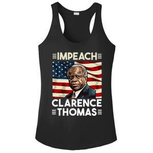 Impeach Clarence Thomas Supreme Court Justice Ladies PosiCharge Competitor Racerback Tank