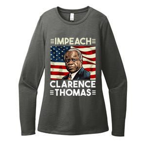 Impeach Clarence Thomas Supreme Court Justice Womens CVC Long Sleeve Shirt