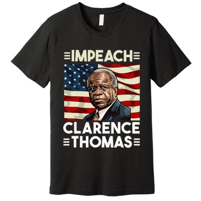 Impeach Clarence Thomas Supreme Court Justice Premium T-Shirt