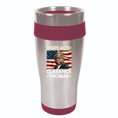 Impeach Clarence Thomas Supreme Court Justice 16oz Travel Tumbler