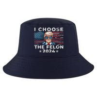 I Choose The Felon 2024 Funny Republican Patriot Women Cool Comfort Performance Bucket Hat