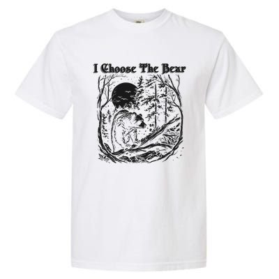 I Choose The Bear Female Empowerment Garment-Dyed Heavyweight T-Shirt