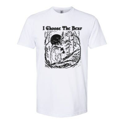 I Choose The Bear Female Empowerment Softstyle CVC T-Shirt