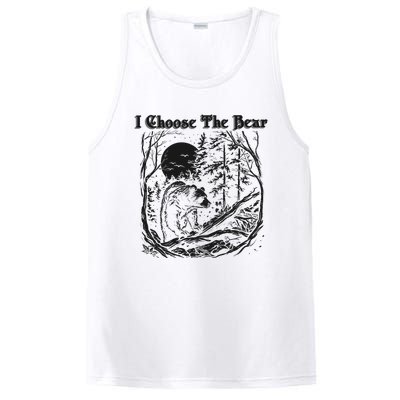 I Choose The Bear Female Empowerment PosiCharge Competitor Tank