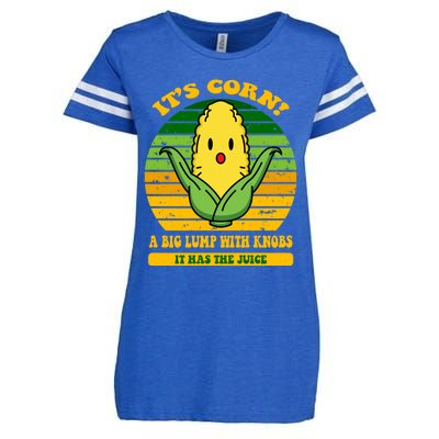 Its Corn Tiktok Song Shirt It’s Corn It Has The Juice Enza Ladies Jersey Football T-Shirt