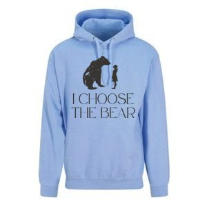 I Choose The Bear Women Empowerment Unisex Surf Hoodie