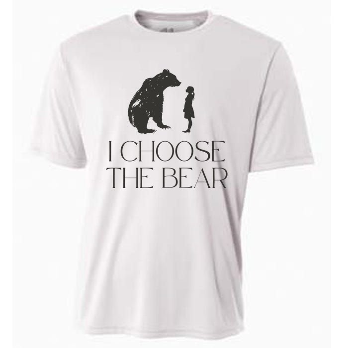 I Choose The Bear Women Empowerment Cooling Performance Crew T-Shirt