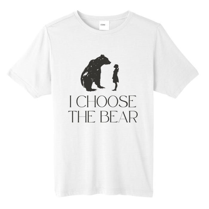 I Choose The Bear Women Empowerment Tall Fusion ChromaSoft Performance T-Shirt