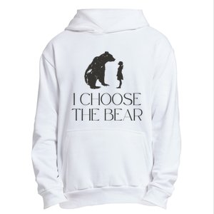 I Choose The Bear Women Empowerment Urban Pullover Hoodie