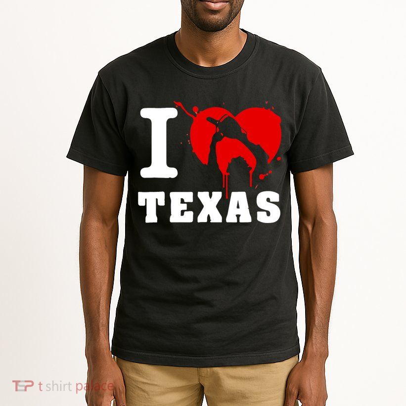 I Chainsaw Texas Funny Chainsaw Heart Tall T-Shirt