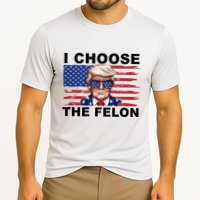 I Choose The Felon Pro Donald Trump Cooling Performance Crew T-Shirt