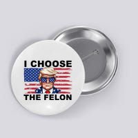 I Choose The Felon Pro Donald Trump Button