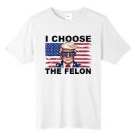 I Choose The Felon Pro Donald Trump Tall Fusion ChromaSoft Performance T-Shirt