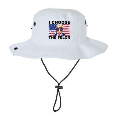 I Choose The Felon Pro Donald Trump Bucket Hat