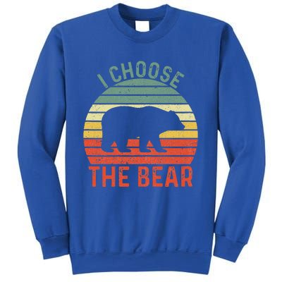 I Choose The Bear Sweatshirt