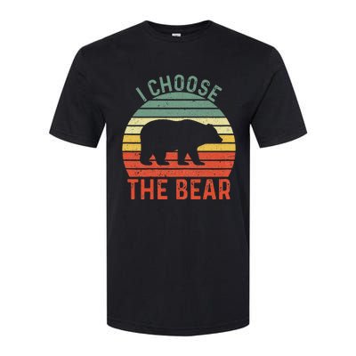 I Choose The Bear Softstyle® CVC T-Shirt