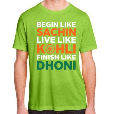 Indian Cricket Team Supporter Indian Cricket Jersey Adult ChromaSoft Performance T-Shirt