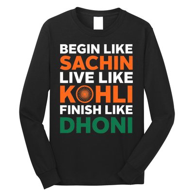 Indian Cricket Team Supporter Indian Cricket Jersey Long Sleeve Shirt