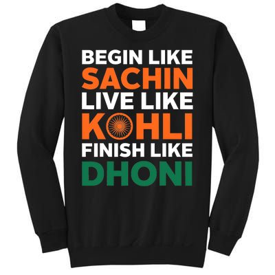 Indian Cricket Team Supporter Indian Cricket Jersey Sweatshirt