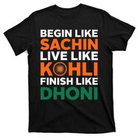 Indian Cricket Team Supporter Indian Cricket Jersey T-Shirt