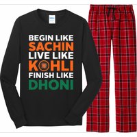 Indian Cricket Team Supporter Indian Cricket Jersey Long Sleeve Pajama Set