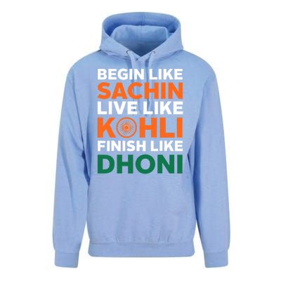 Indian Cricket Team Supporter Indian Cricket Jersey Unisex Surf Hoodie