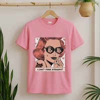 I Can't Think Straight Pride LGBTQ Comic T-Shirt