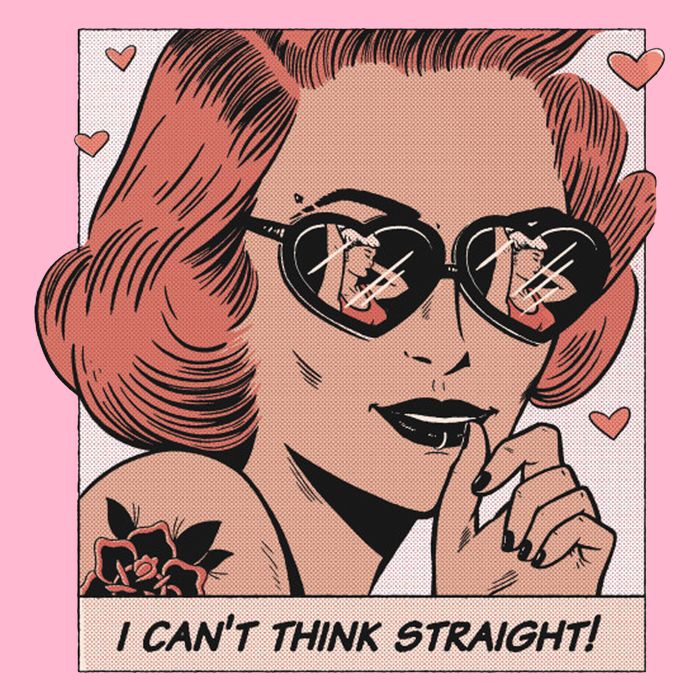I Can't Think Straight Pride LGBTQ Comic T-Shirt