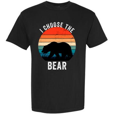 I Choose The Bear Women Overwhelmingly Choose The Bear Trendy Outfit Garment-Dyed Heavyweight T-Shirt