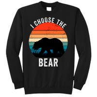 I Choose The Bear Women Overwhelmingly Choose The Bear Trendy Outfit Sweatshirt