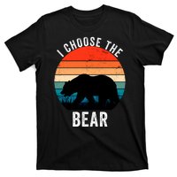 I Choose The Bear Women Overwhelmingly Choose The Bear Trendy Outfit T-Shirt