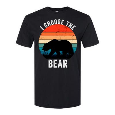 I Choose The Bear Women Overwhelmingly Choose The Bear Trendy Outfit Softstyle® CVC T-Shirt