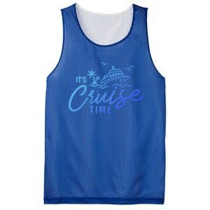 Its Cruise Time Funny Family Matching Gift Mesh Reversible Basketball Jersey Tank