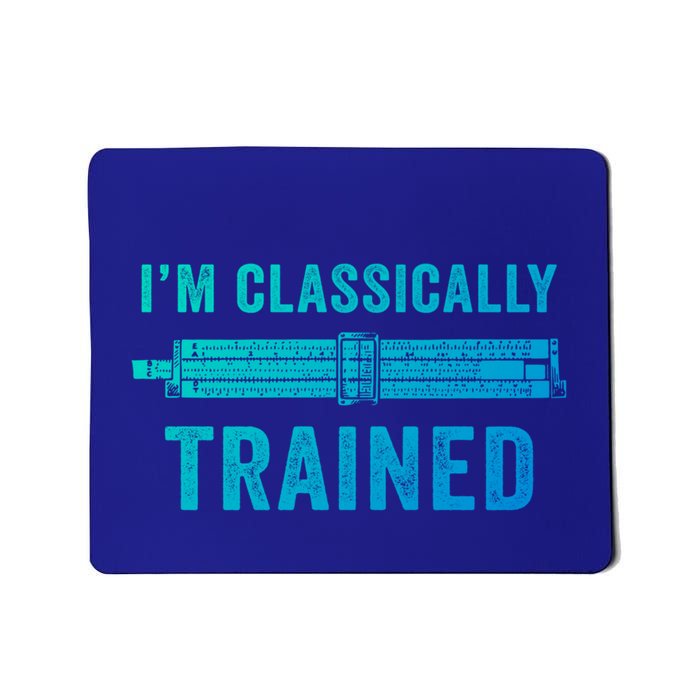 IM Classically Trained Slide Rule Mechanical Analog Gift Mousepad