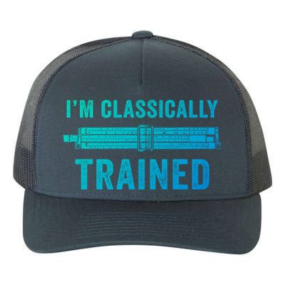 IM Classically Trained Slide Rule Mechanical Analog Gift Yupoong Adult 5-Panel Trucker Hat