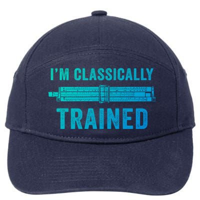 IM Classically Trained Slide Rule Mechanical Analog Gift 7-Panel Snapback Hat