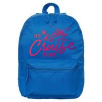 Its Cruise Time Funny Family Matching Gift 16 in Basic Backpack