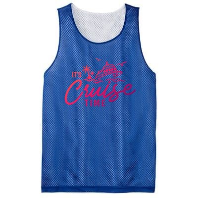 Its Cruise Time Funny Family Matching Gift Mesh Reversible Basketball Jersey Tank