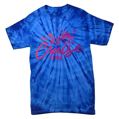 Its Cruise Time Funny Family Matching Gift Tie-Dye T-Shirt